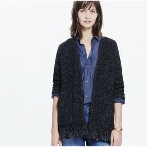 Madewell Black Cardigan Sweater